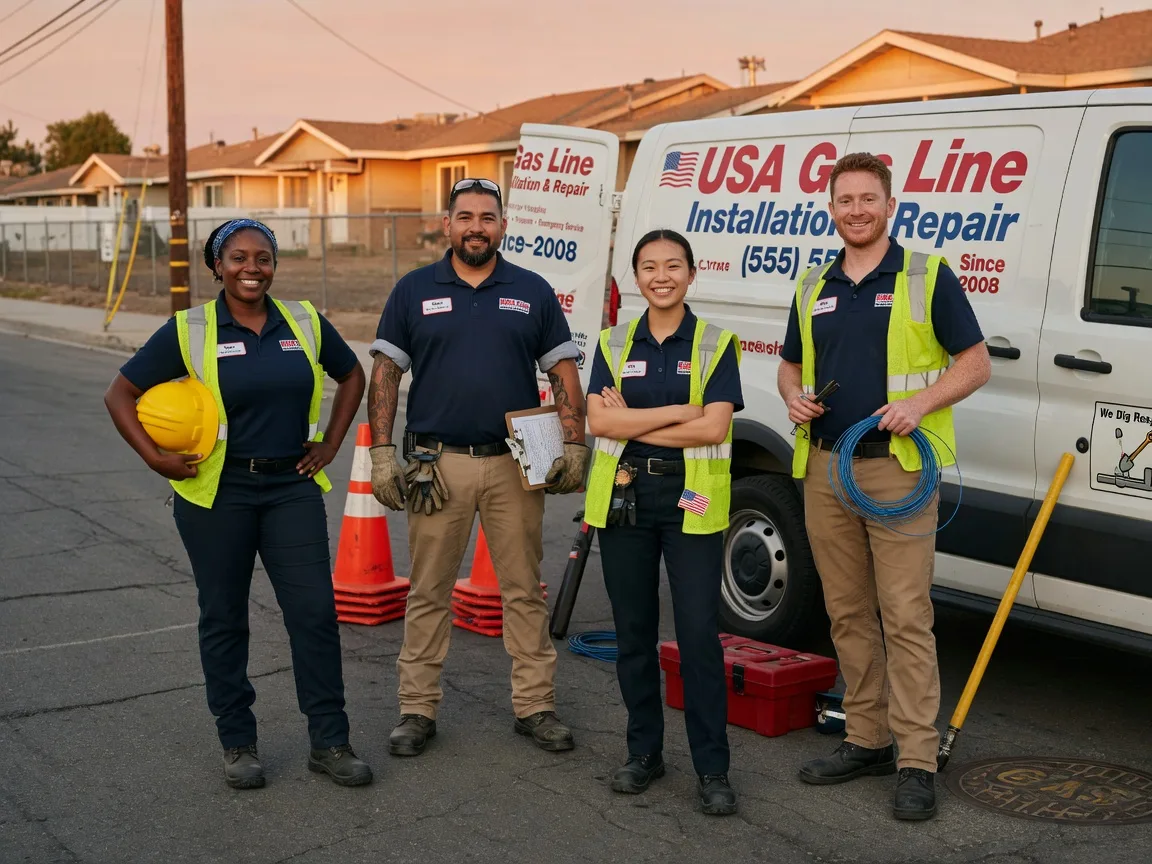 Gas Line Installation company in Martinsville, IL