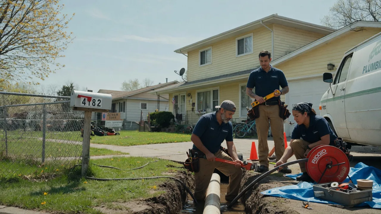 Gas Line Repair in Martinsville, IL near me